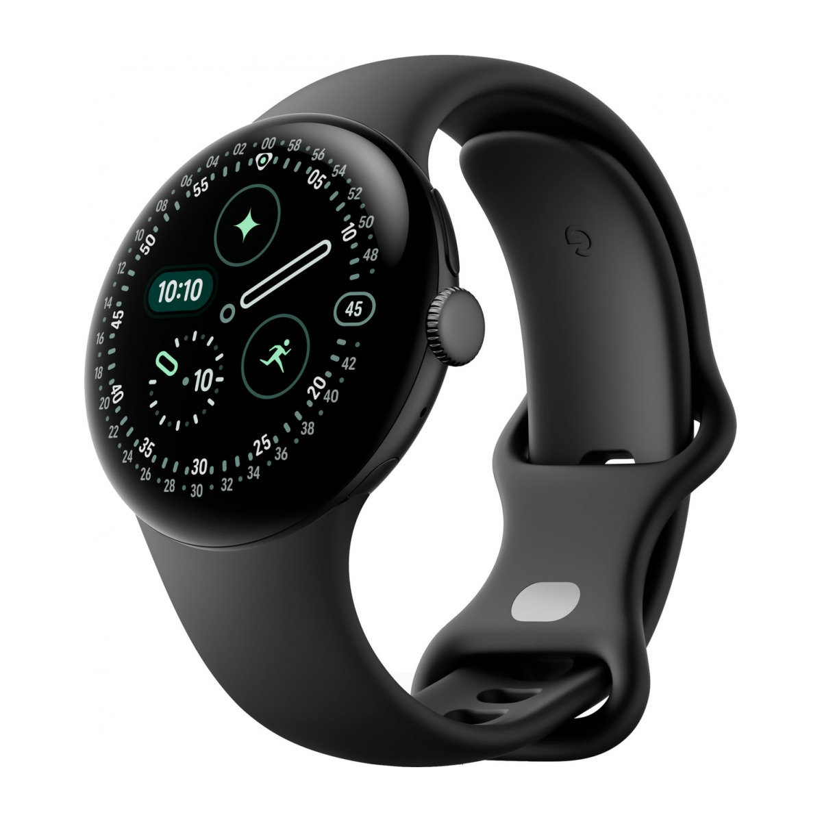 Google Pixel Watch 4 45mm Matte Black/Obsidian (Индия)