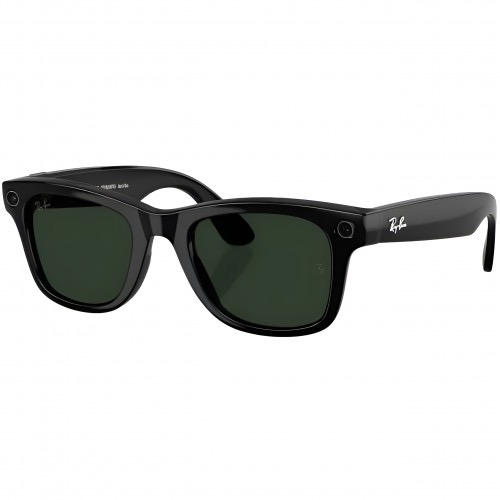 Ray-Ban Wayfarer RW4012 Shiny Black / Transitions Graphite Green (M)