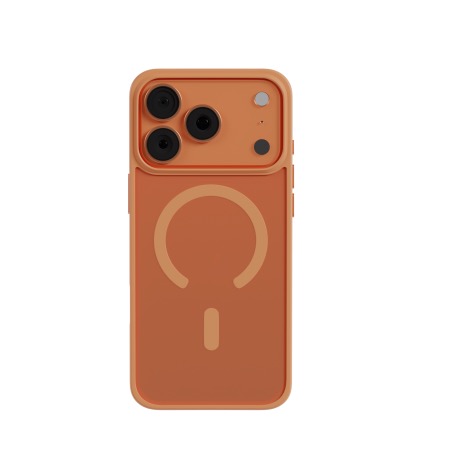 Чехол AceCase Soft Rim Orange (для iPhone 17 Pro / Pro Max)