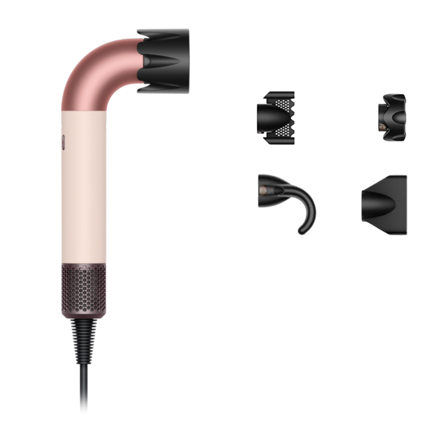Фен Dyson HD17 Supersonic R Straight+Wavy (Ceramic Pink/Rose Gold)