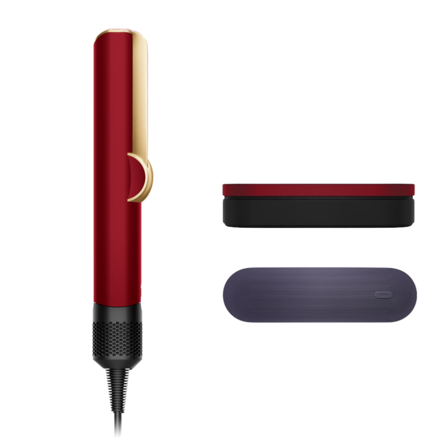 Выпрямитель Dyson HT01 Airstrait Gift Edition (Red Velvet/Gold)