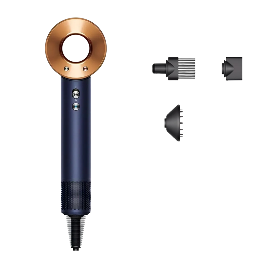 Фен Dyson HD07 Supersonic Curly+Coily (Prussian Blue/Rich Copper)