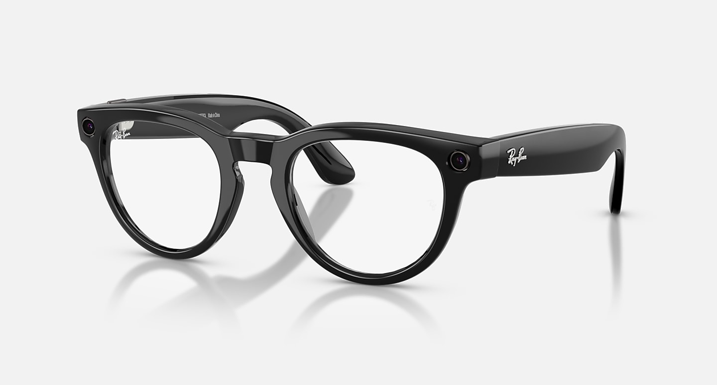 Ray-Ban Headliner RW4013F Shiny Black / Transitions Sapphire (M)
