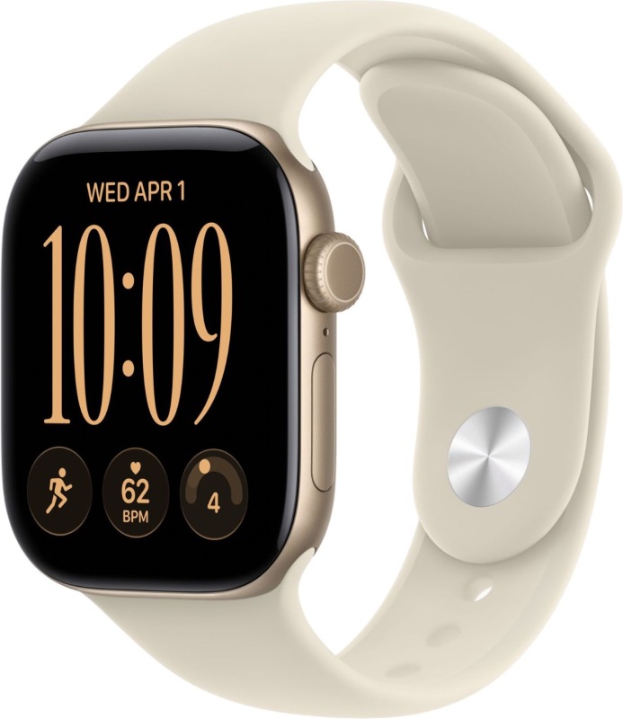 Apple Watch S12 46mm Light Gold Aluminium (2026)