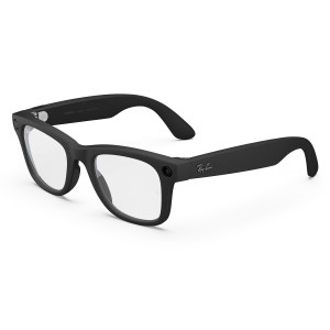 Ray-Ban Wayfarer RW4012 Matte Black / Clear (M)