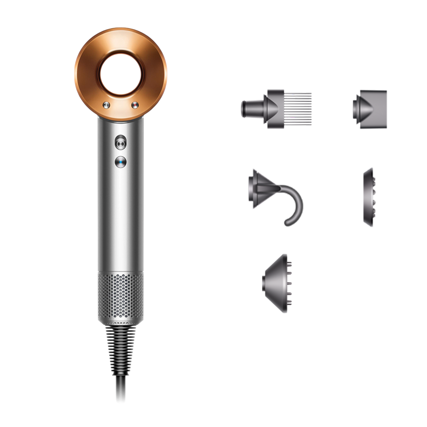 Фен Dyson HD07 Supersonic (Nickel/Copper)