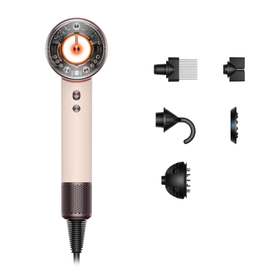Фен Dyson HD16 Supersonic Nural Hair Dryer Curly+Coily (Ceramic Pink/Rose Gold)