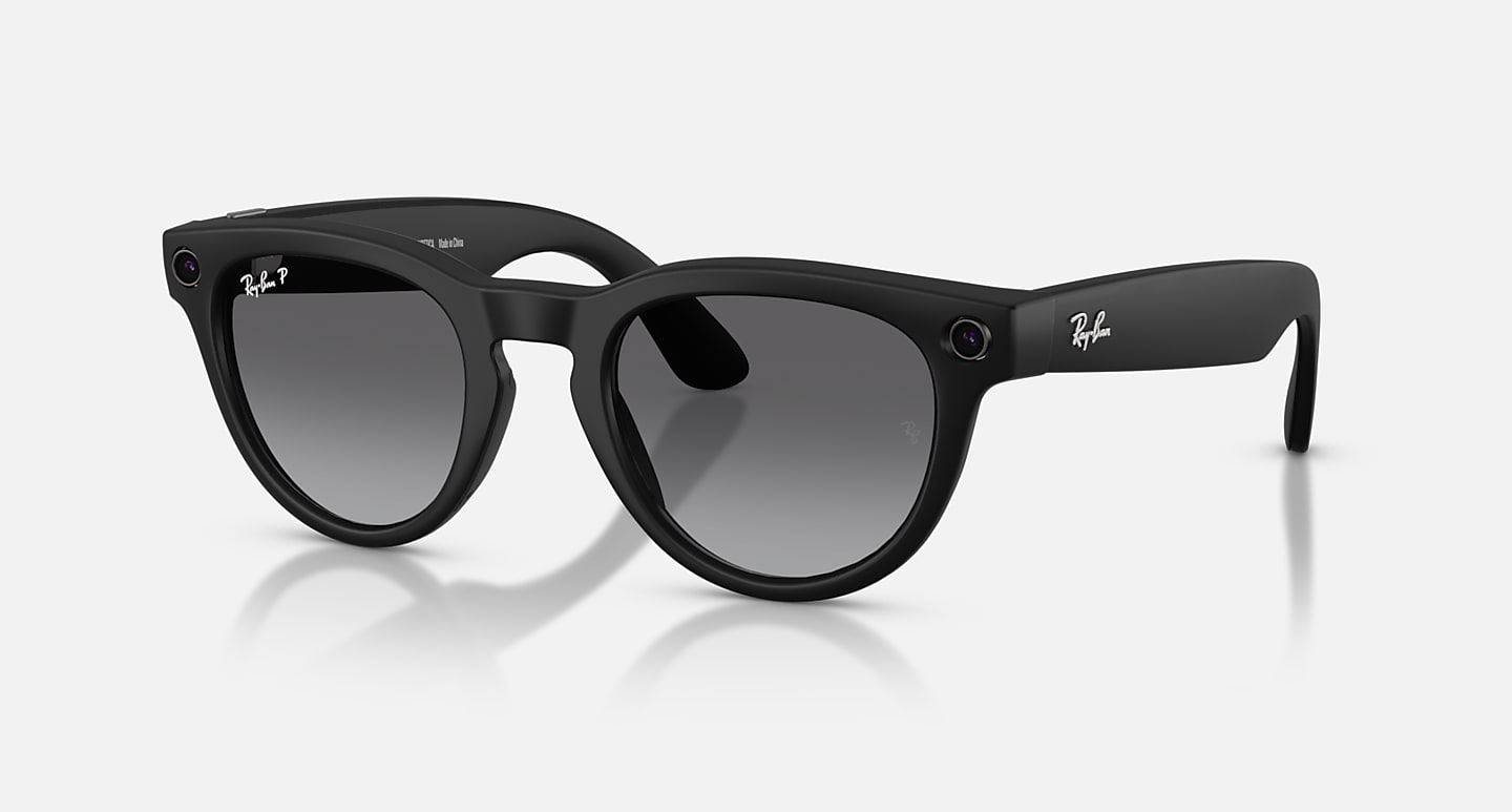 Ray-Ban Headliner RW4013 Matte Black / Polarized Gradient Graphite (M)