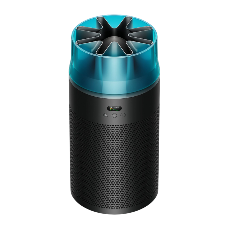 Компактный очиститель воздуха Dyson HushJet HJ10 (Black/Teal)