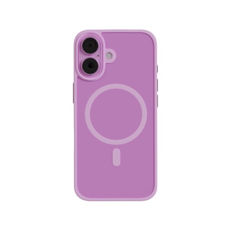Чехол AceCase Soft Rim Pink (для iPhone 17)