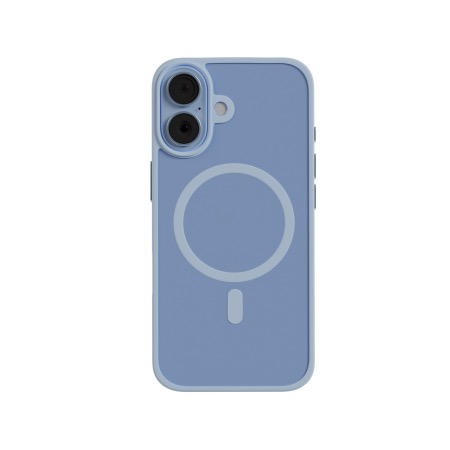 Чехол AceCase Soft Rim Blue (для iPhone 17)