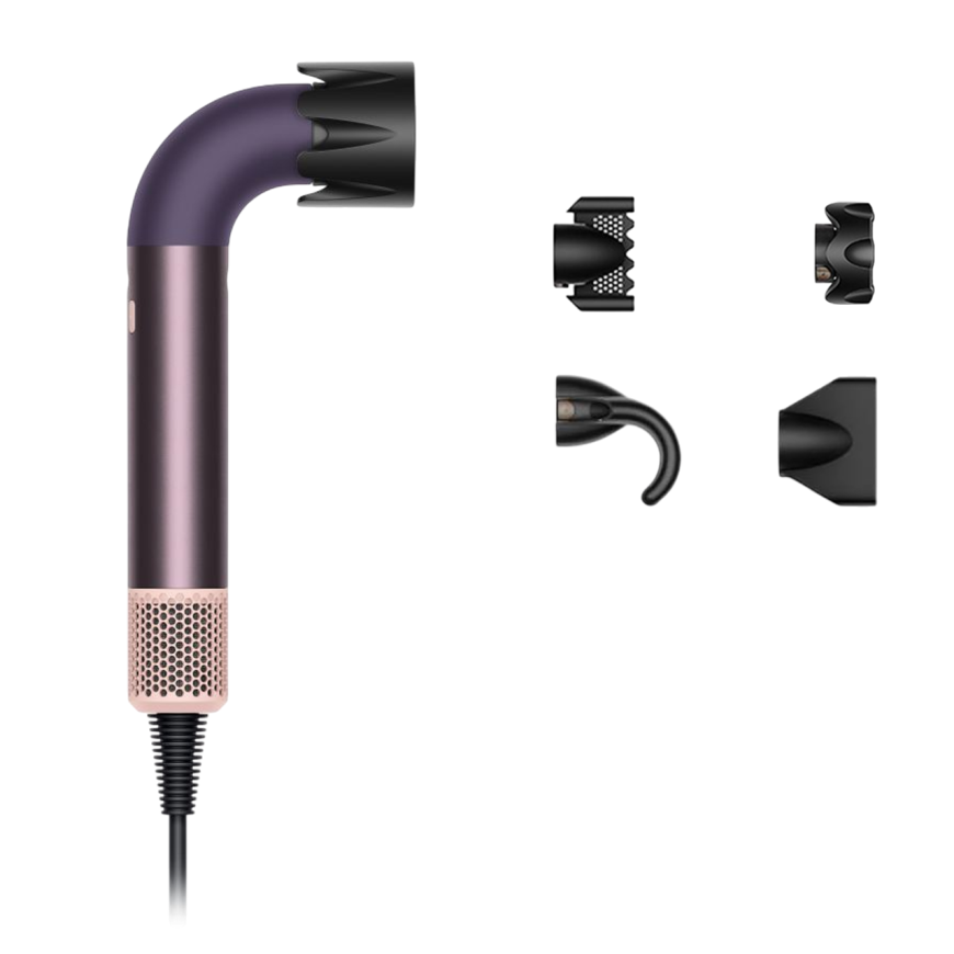 Фен Dyson HD17 Supersonic R Straight+Wavy (Jasper Plum)